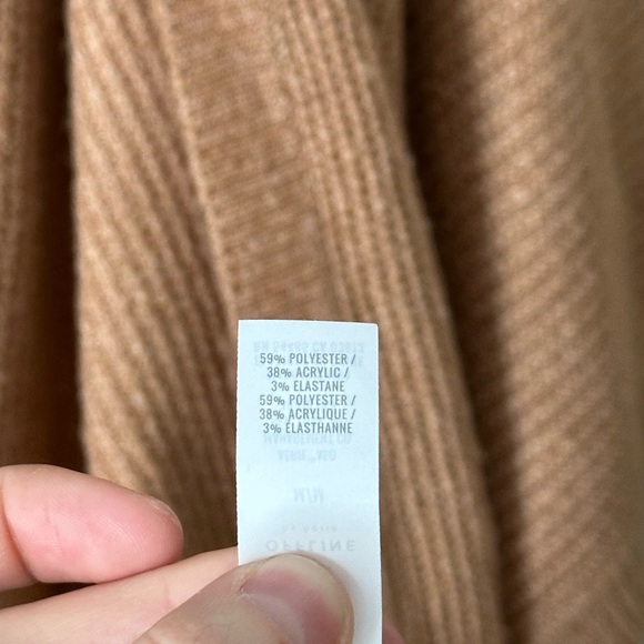 Aerie Cozy Cacoon Cardigan in Tan - Picture 6 of 6